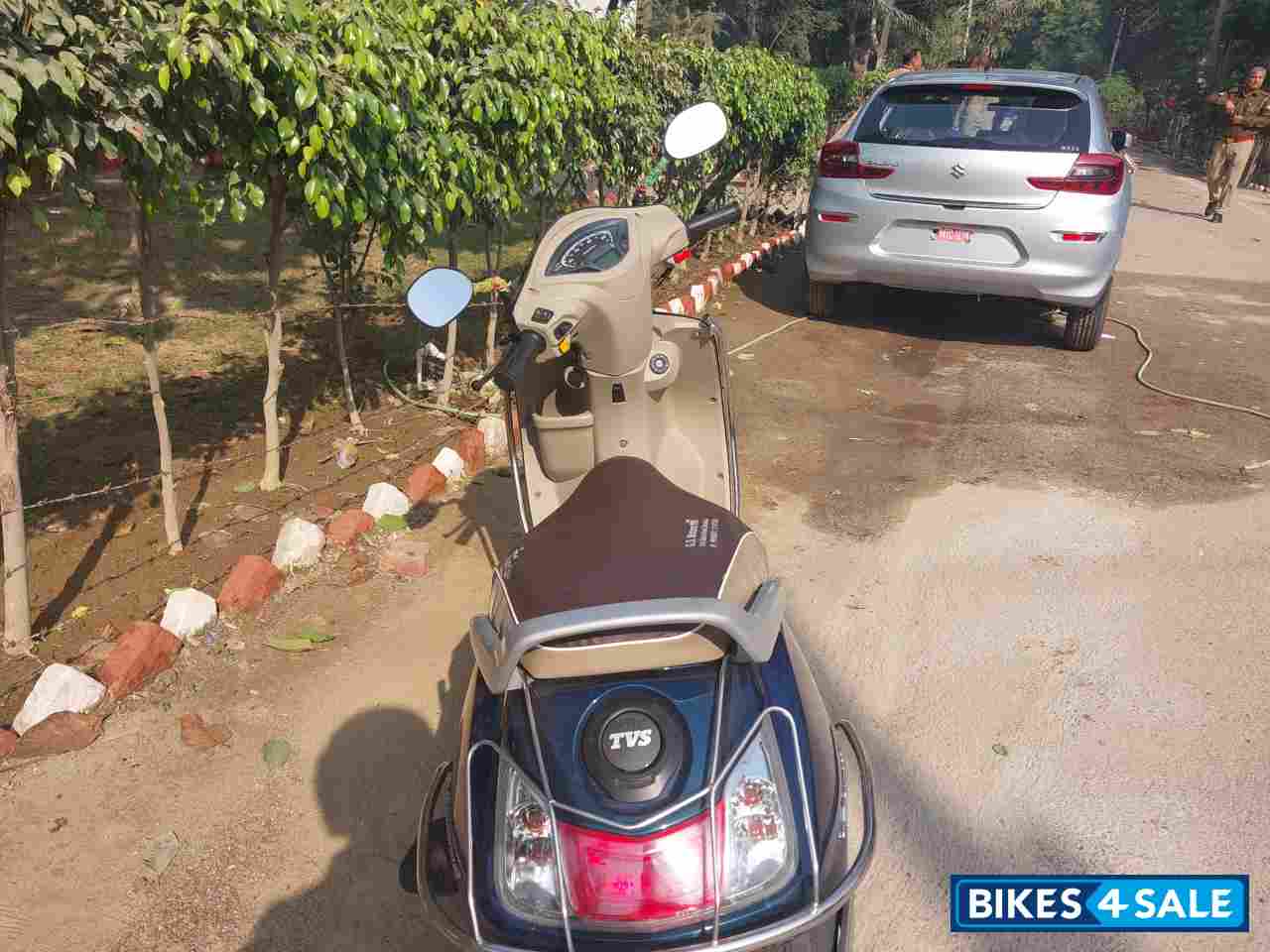 Starlight Blue TVS Jupiter ZX BS6