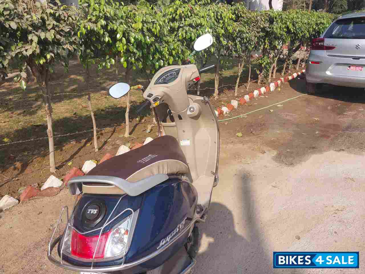 Starlight Blue TVS Jupiter ZX BS6