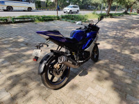 Blue Yamaha YZF R15 V2