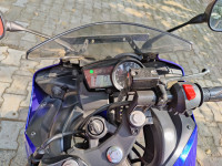 Blue Yamaha YZF R15 V2
