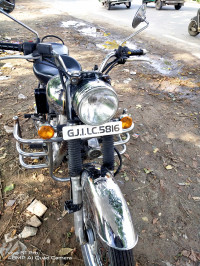 Mirror Black And Silver Royal Enfield  Machismo 350