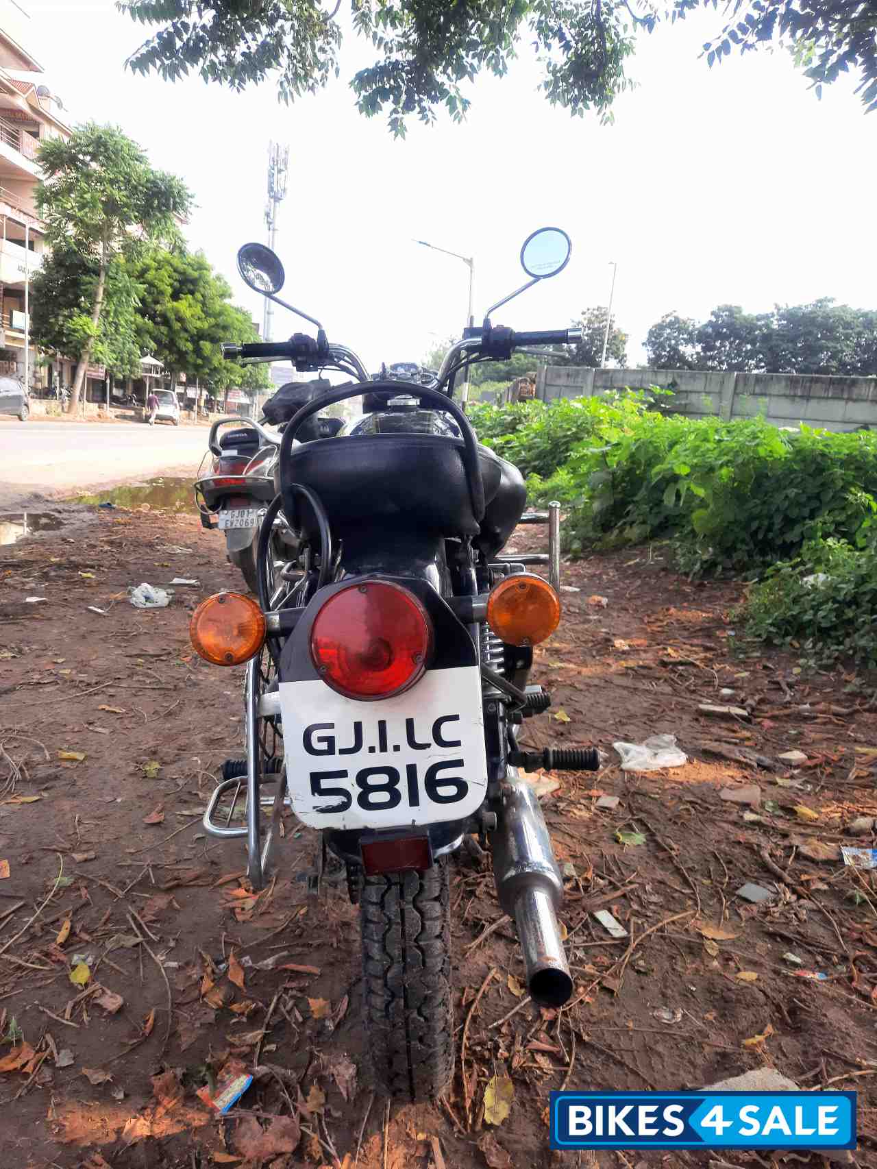 Mirror Black And Silver Royal Enfield  Machismo 350