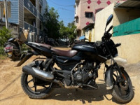 Black Bajaj Pulsar 125 Split Seat