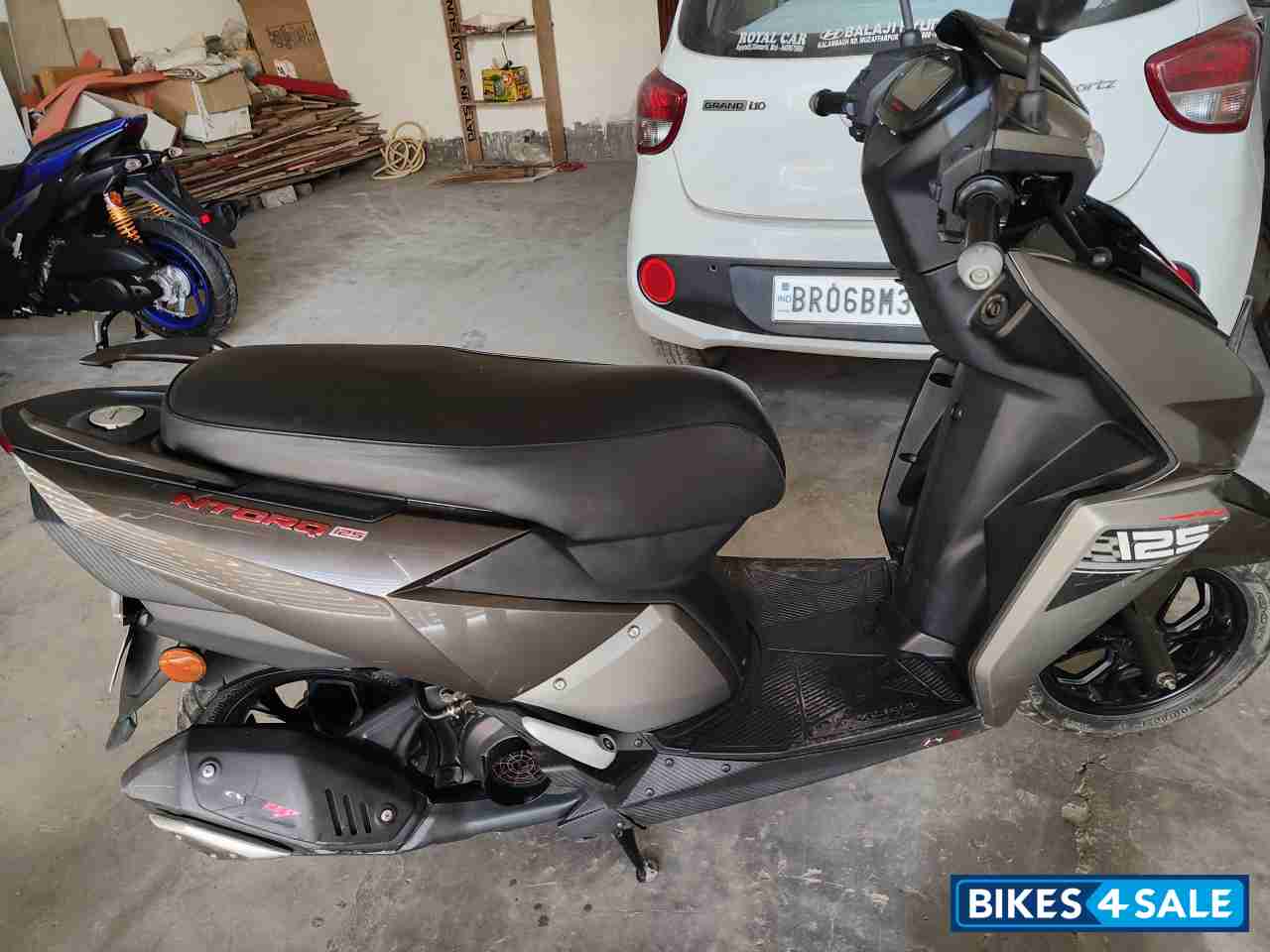 Grey TVS NTORQ 125