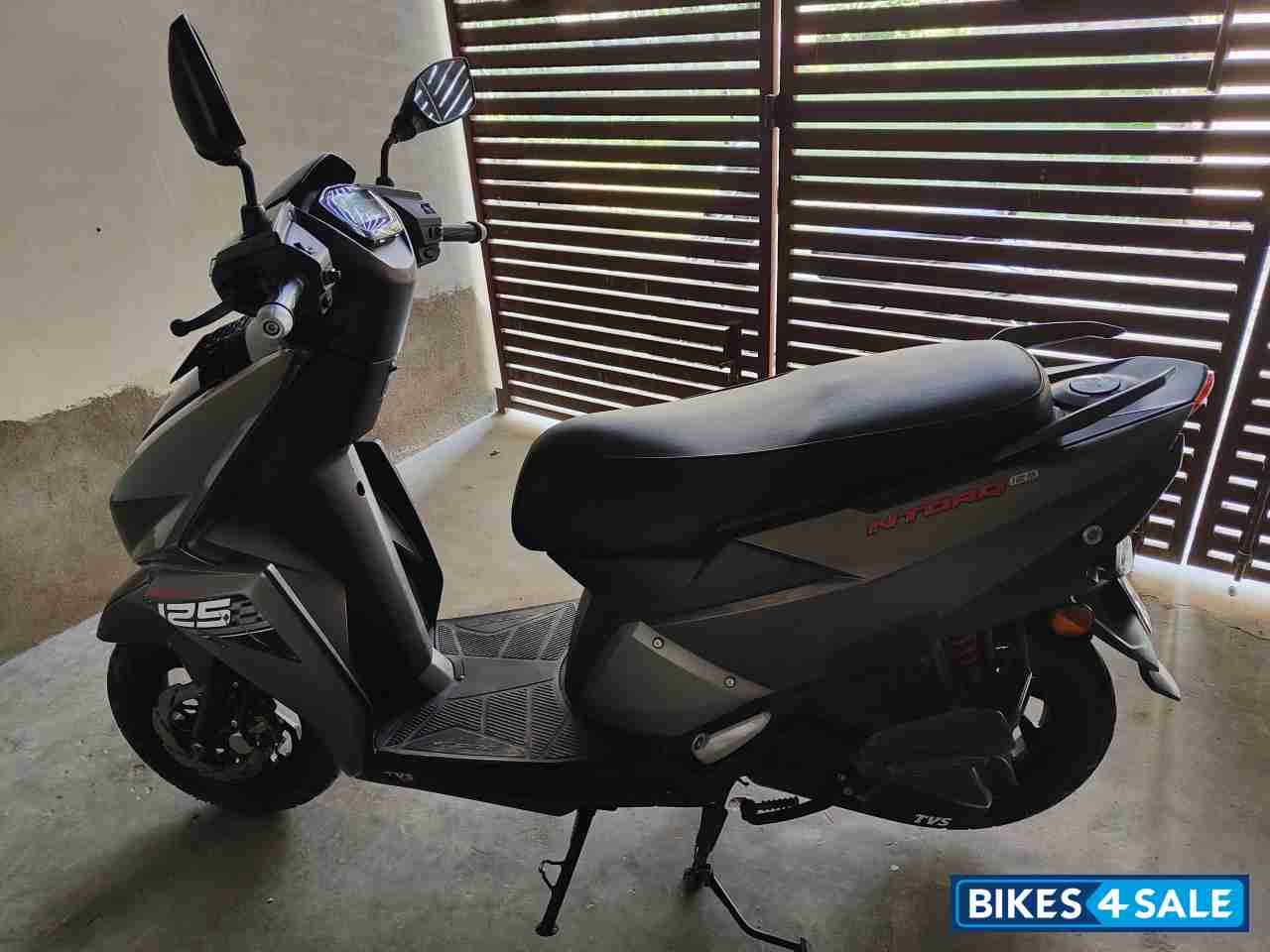 Grey TVS NTORQ 125