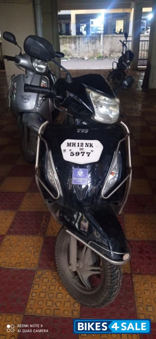 Jet Black TVS Jupiter