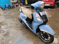 Grayish Blue Yamaha Fascino 125 Fi Hybrid