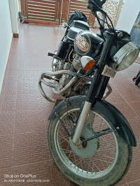 Black Royal Enfield Bullet Electra