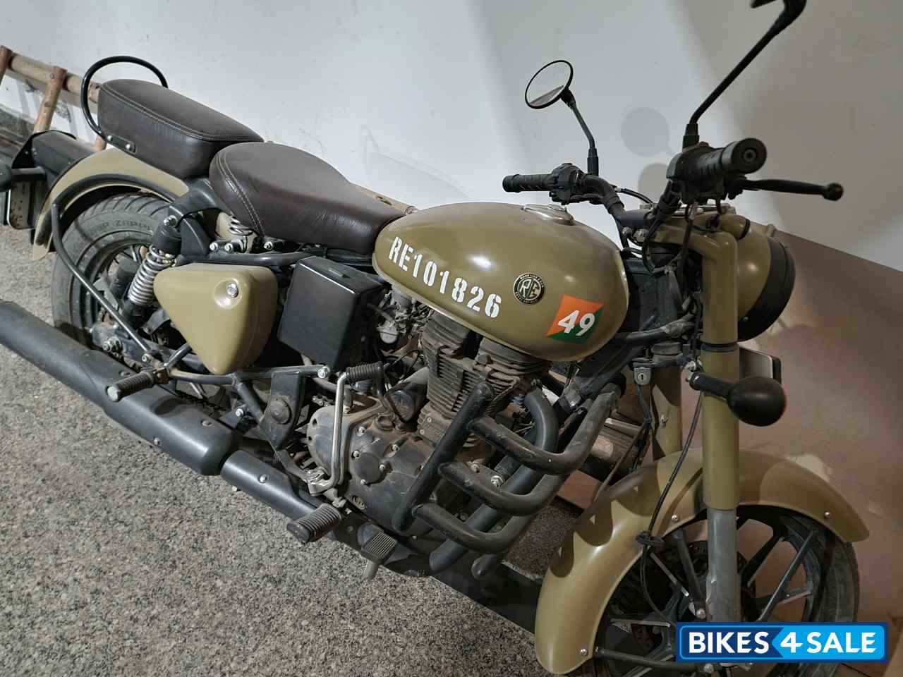 Sand Storm Royal Enfield Classic Signals Stormrider Sand