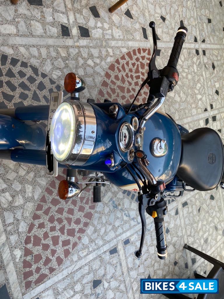 Lagoon Blue Royal Enfield Classic 350 BS VI