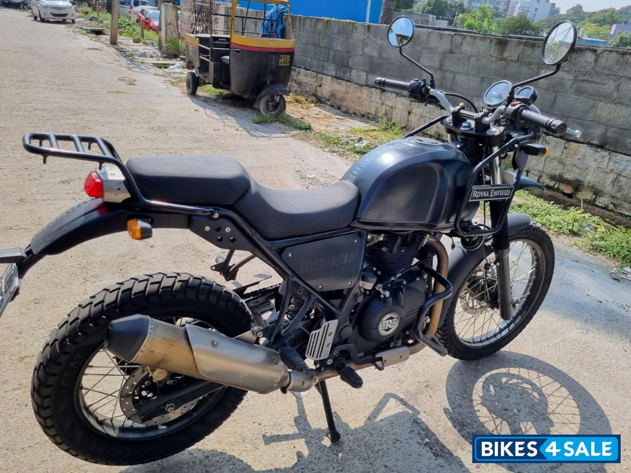 Black Royal Enfield Himalayan