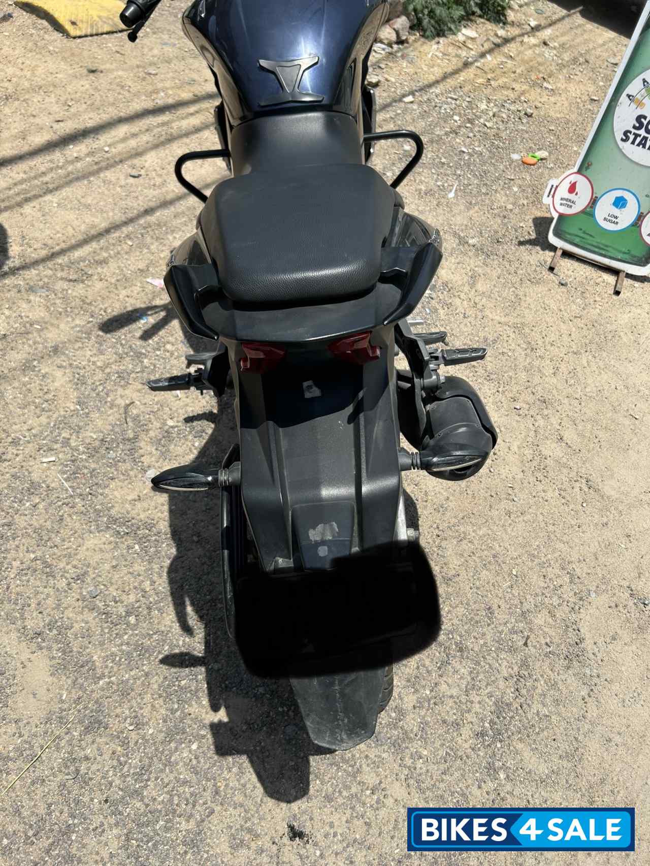 Dark Blue Bajaj Dominar 400