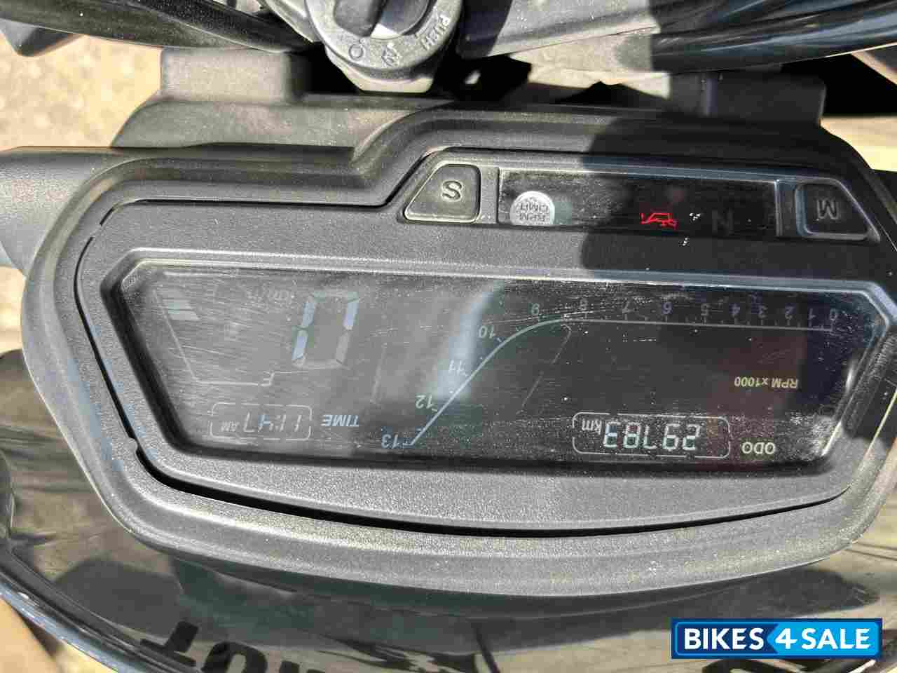 Dark Blue Bajaj Dominar 400