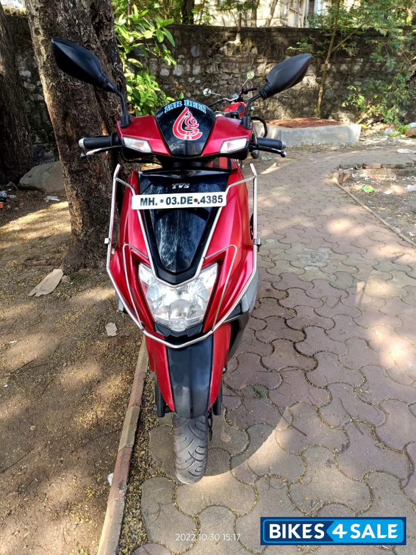 Red And Black TVS NTORQ 125