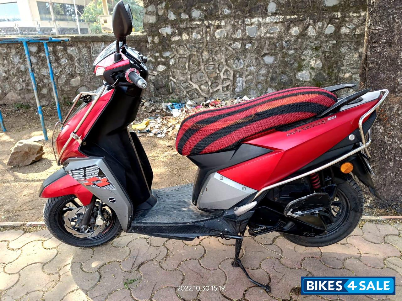 Red And Black TVS NTORQ 125