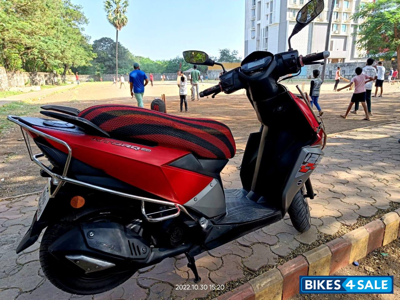 Red And Black TVS NTORQ 125