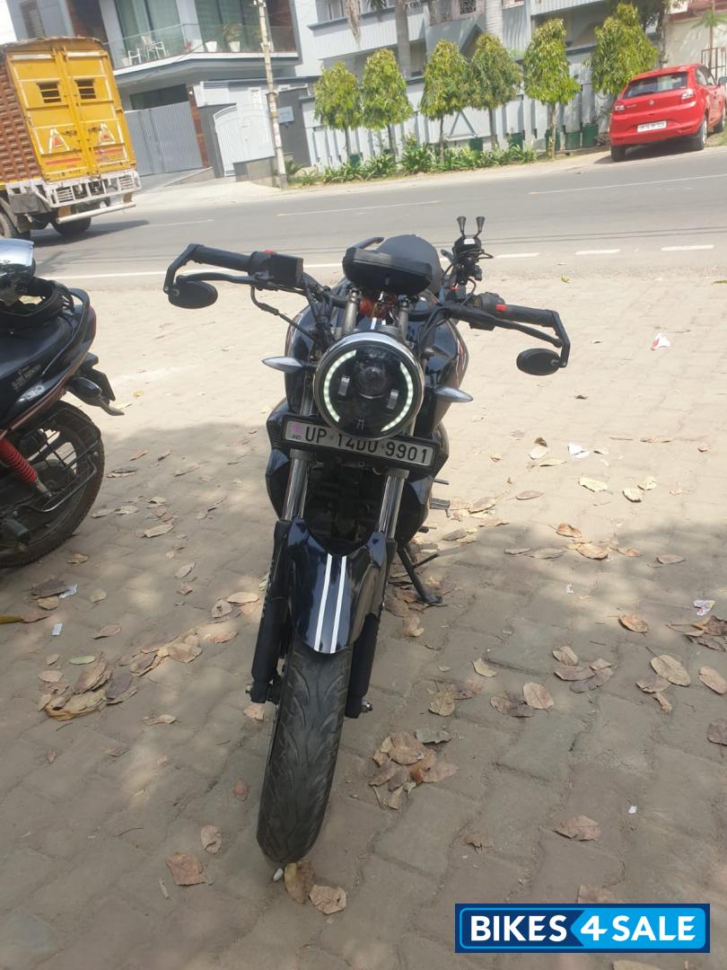 Black Yamaha FZ-S FI V2