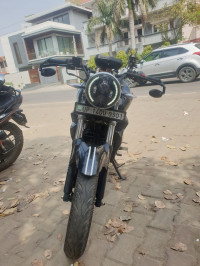 Black Yamaha FZ-S FI V2