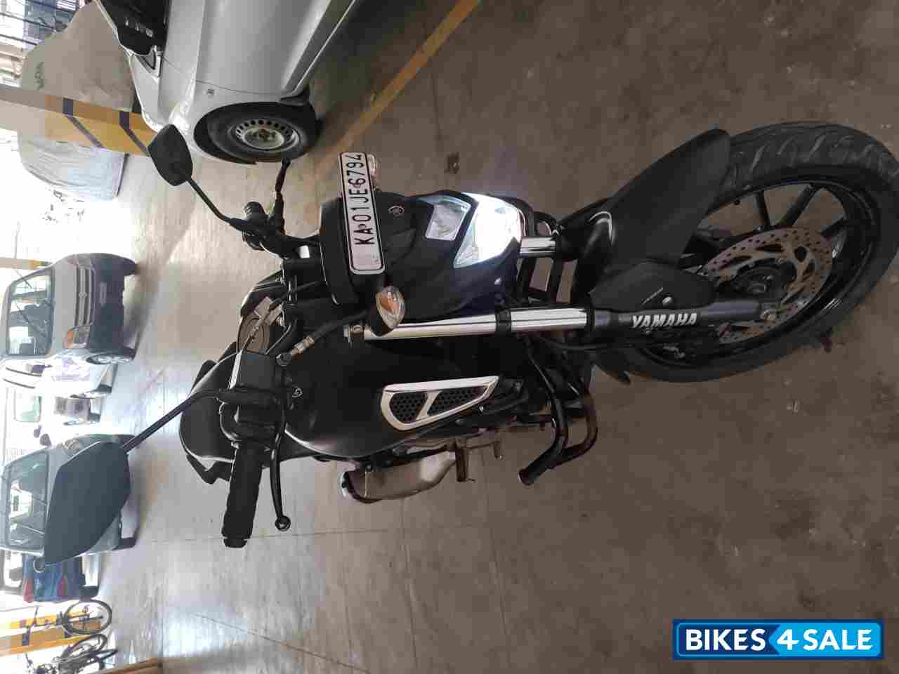 Matt Black Yamaha FZ-S FI V3