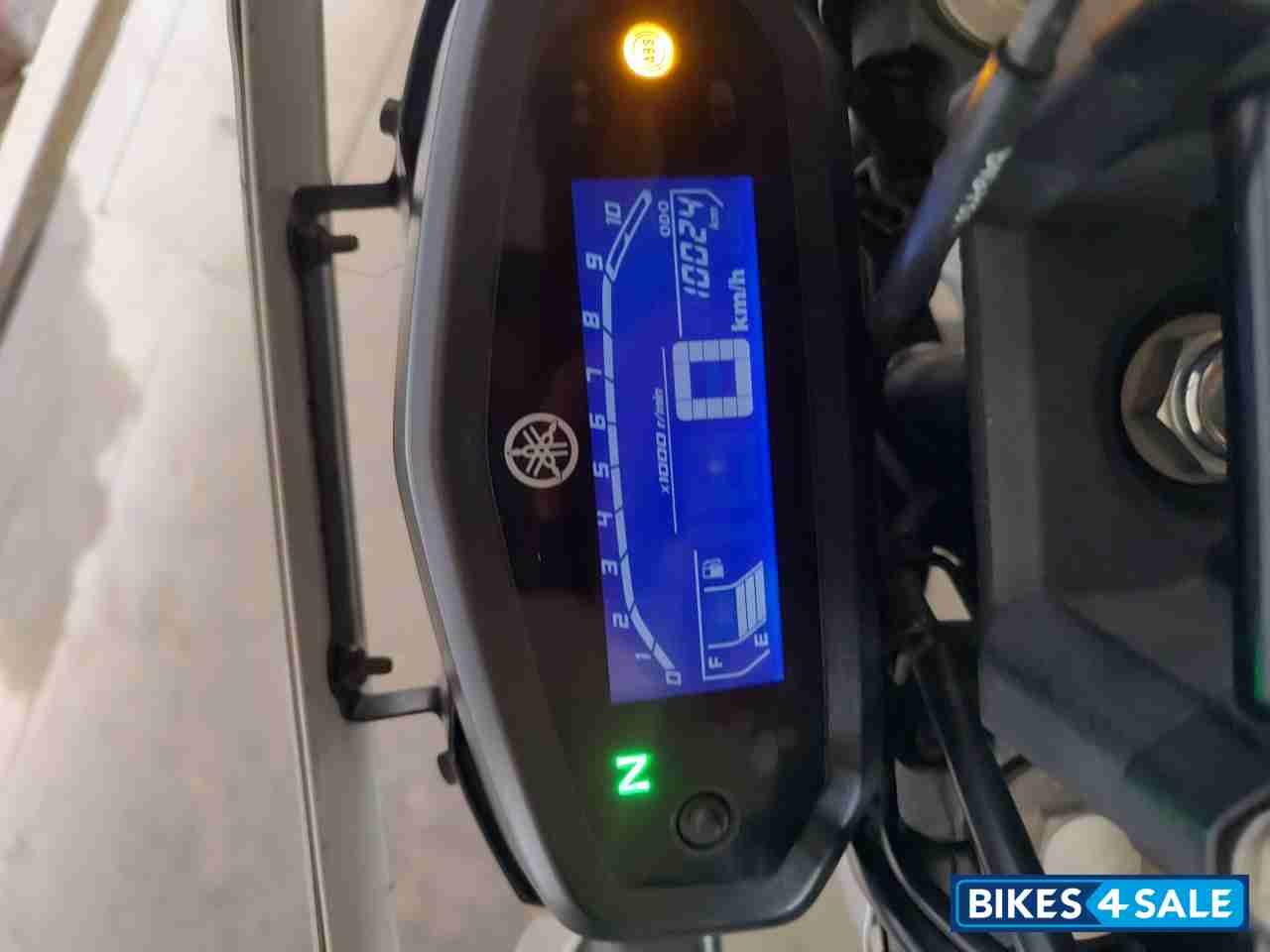 Matt Black Yamaha FZ-S FI V3