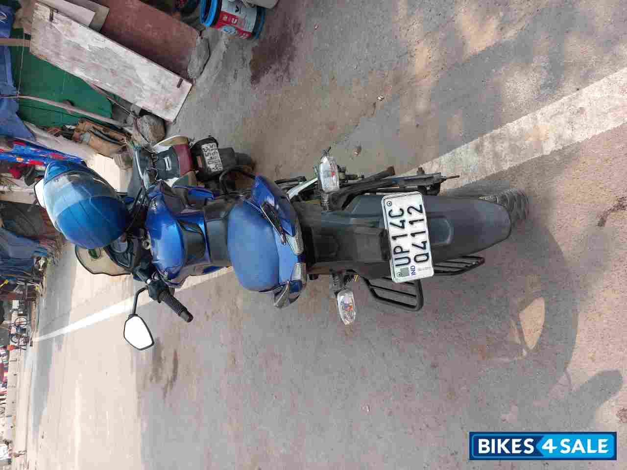 Blue Bajaj Pulsar AS 150