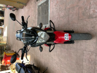 White & Red Yamaha FZ-S