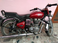 Maroon/red Royal Enfield Bullet 350 ES