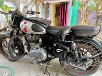 Metallo Silver Royal Enfield Classic 350 Dual Channel BS6