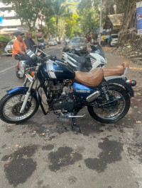 Blue Royal Enfield Thunderbird 350