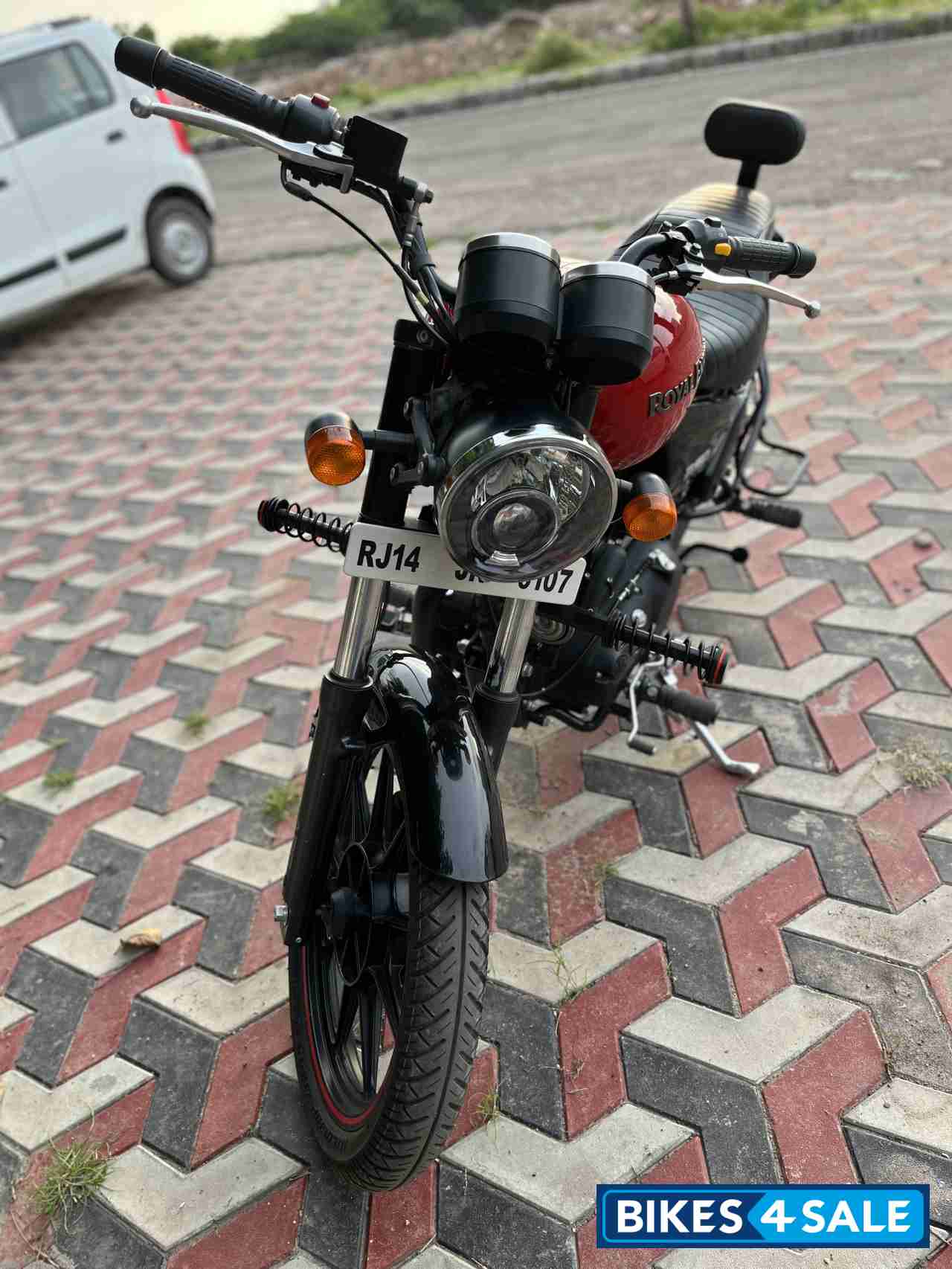 Red Black Royal Enfield Thunderbird X 350
