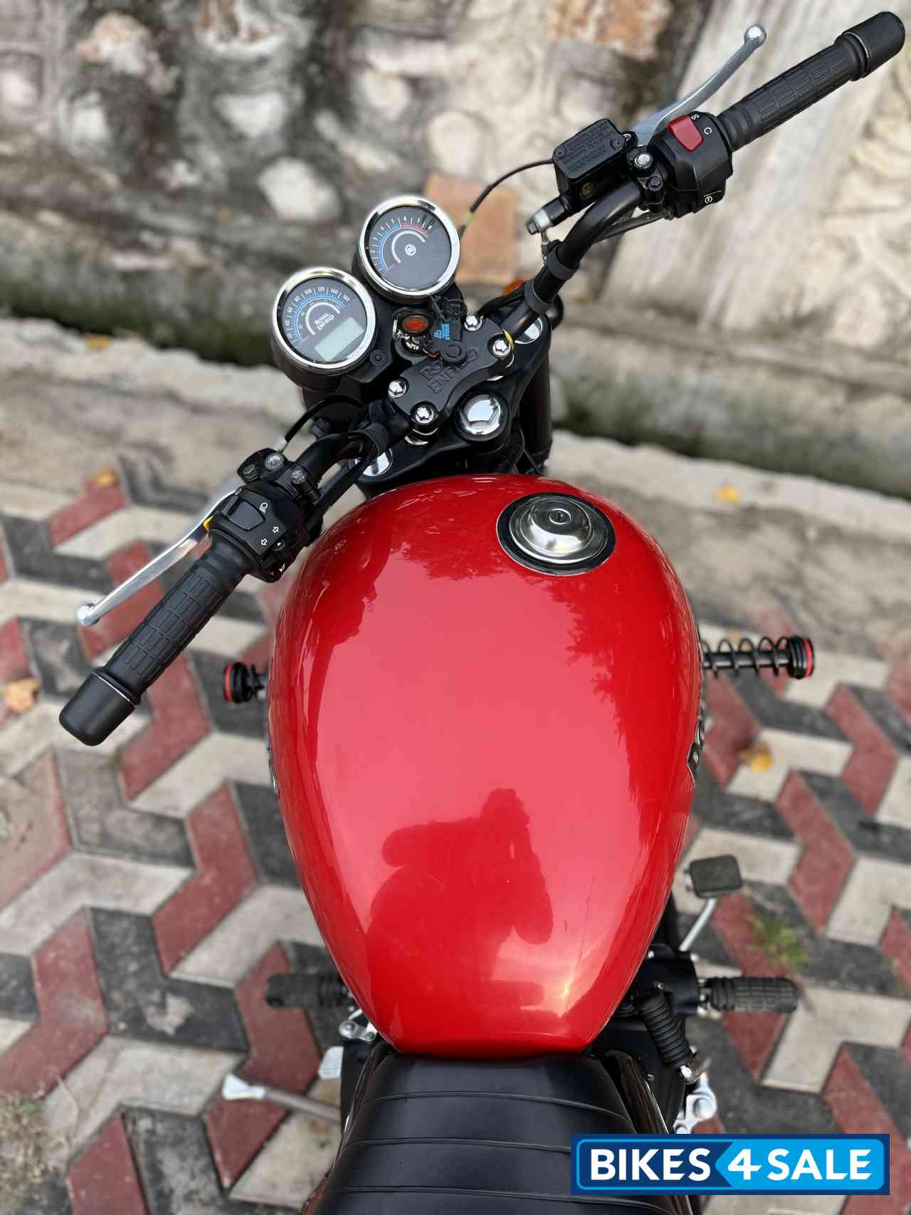 Red Black Royal Enfield Thunderbird X 350
