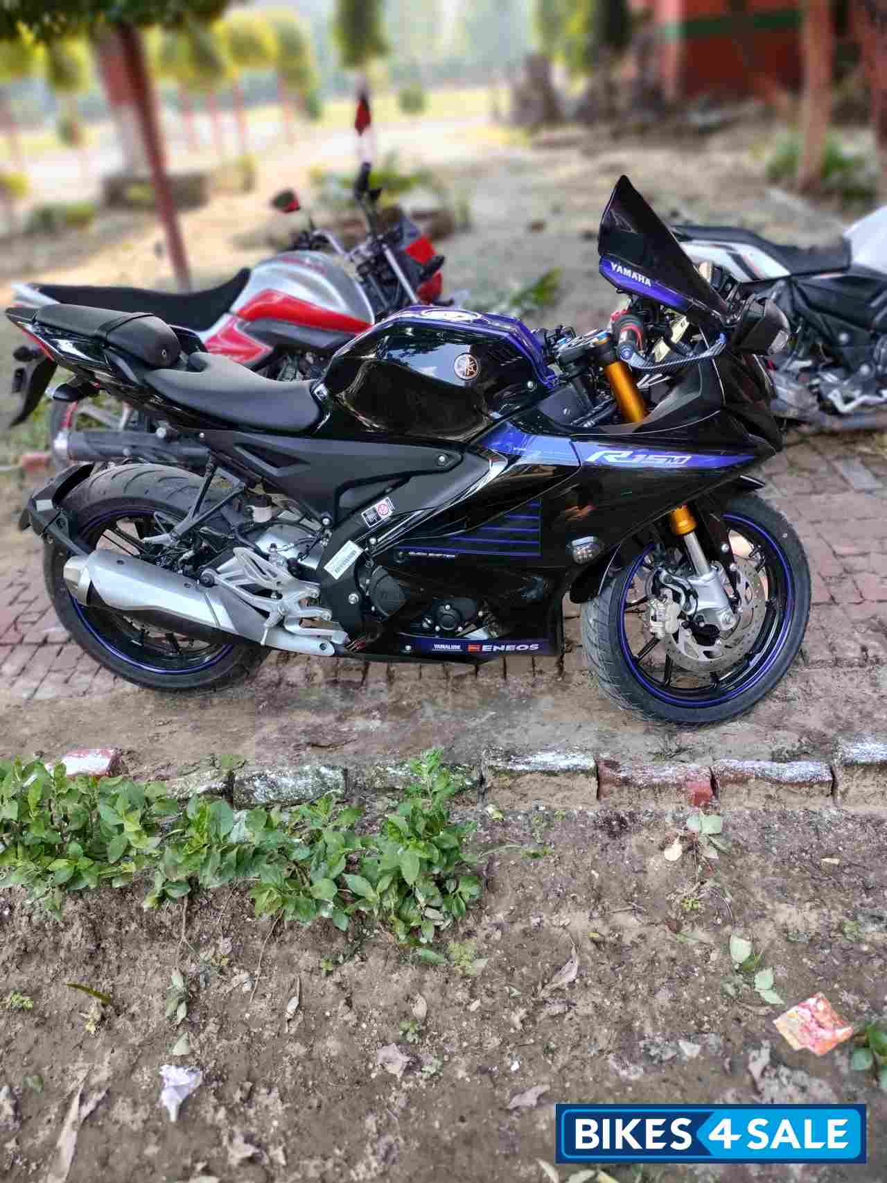 Glossy Black Yamaha R15M Monster Energy MotoGP Edition