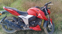 Red TVS Apache RTR 160 4V BS6