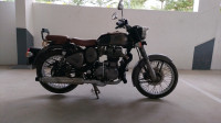 Silver Royal Enfield Classic 350 BS VI