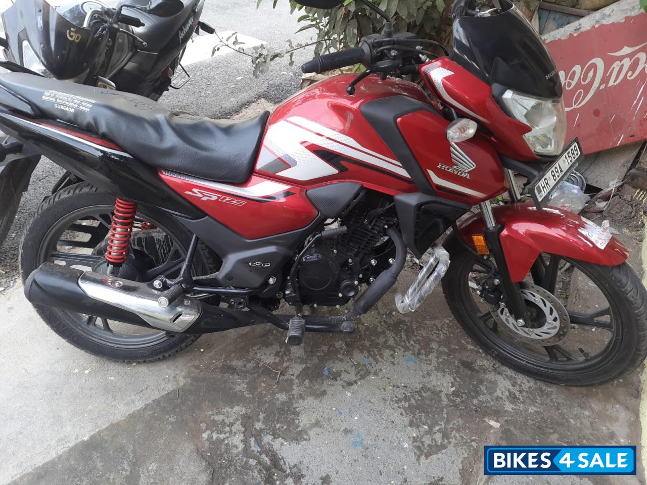 Red Honda SP 125 BSVI