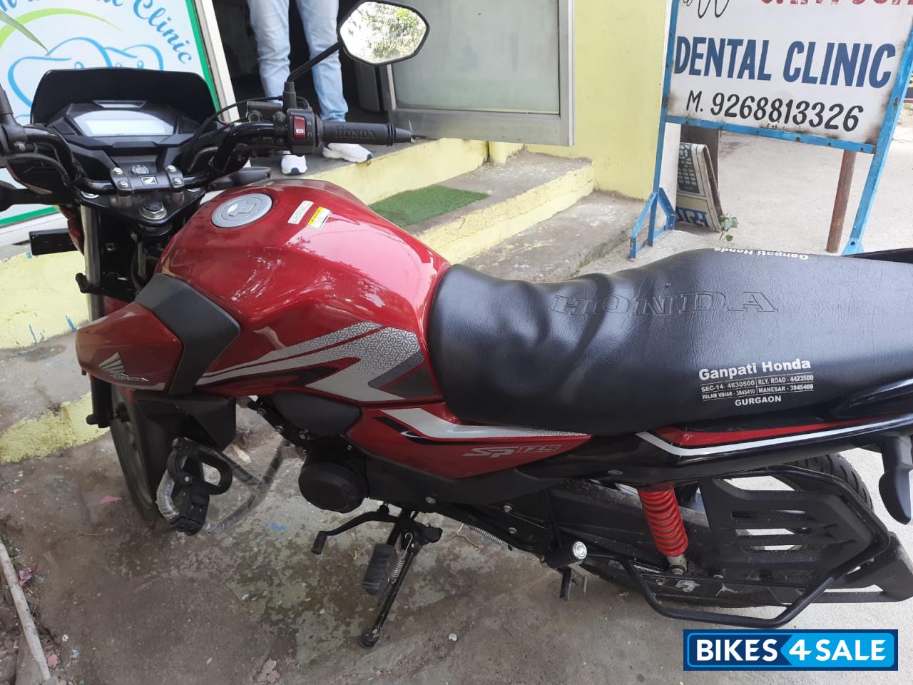 Red Honda SP 125 BSVI