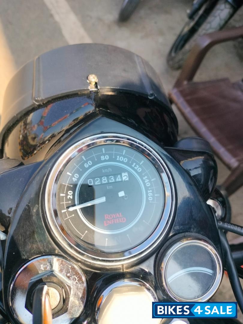 Jet Black Royal Enfield Bullet Electra