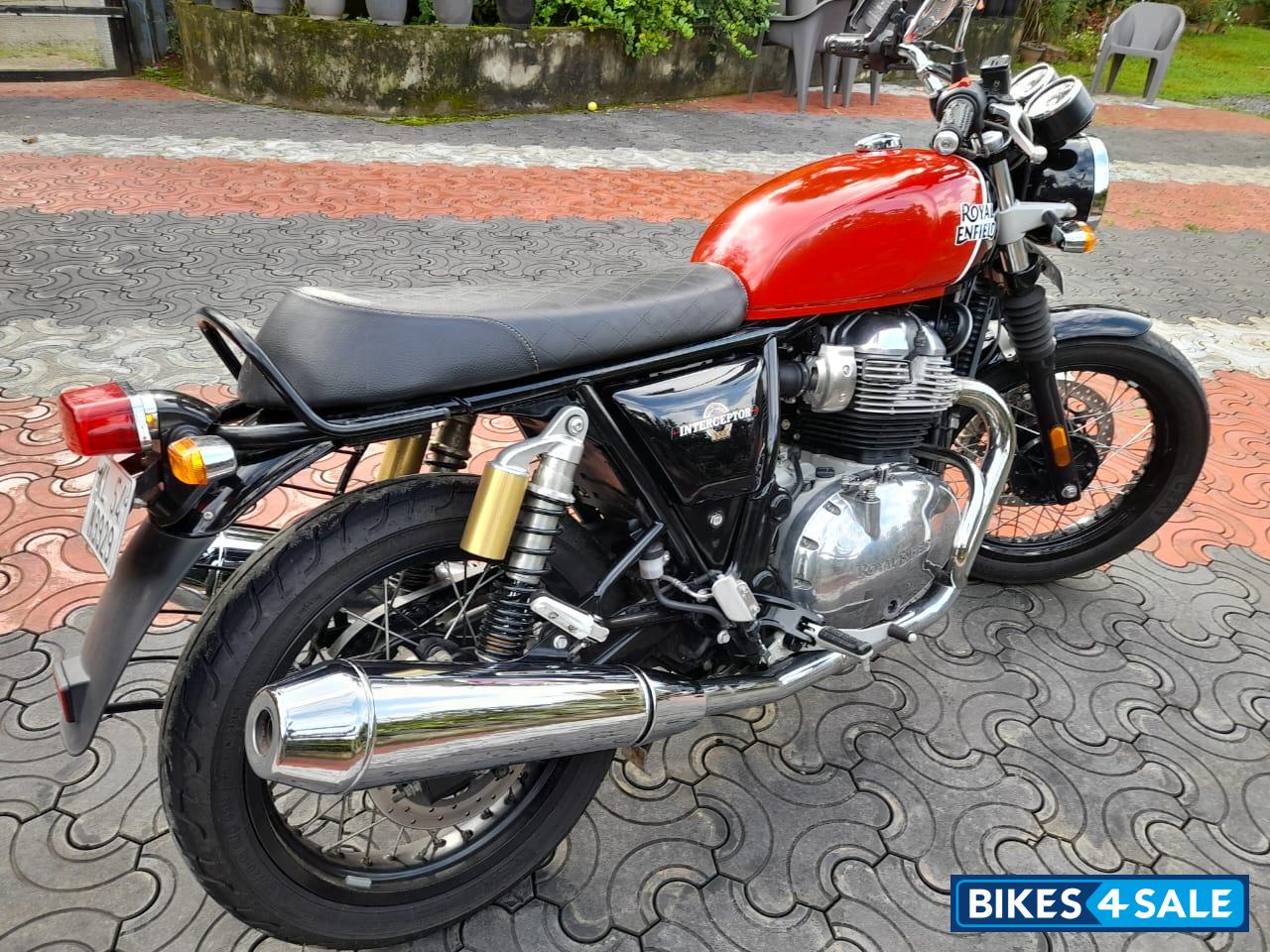 Rav Red & Black Royal Enfield Interceptor 650 Twin
