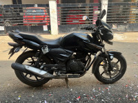 Black TVS Apache RTR 160