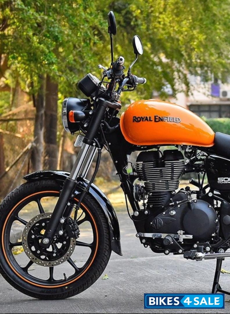 Yellow And Black Royal Enfield Thunderbird X 500