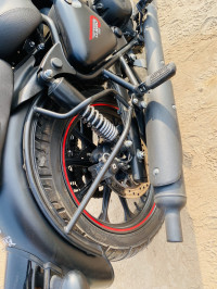 Stealth Black Royal Enfield Classic 350 Dual Channel BS6