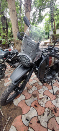 Black Yezdi Adventure Camo