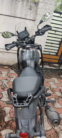 Black Yezdi Adventure Camo