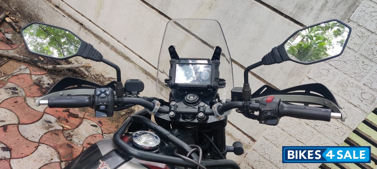 Black Yezdi Adventure Camo