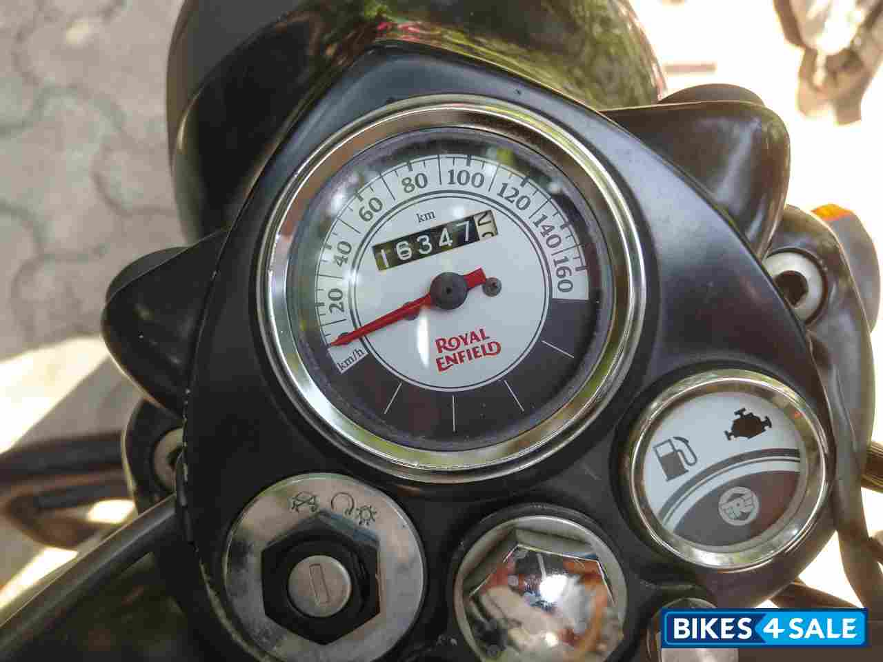 Black Stilth Royal Enfield Classic 500