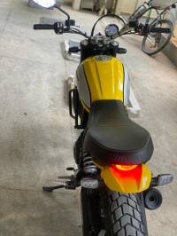 Yellow Ducati Scrambler Icon