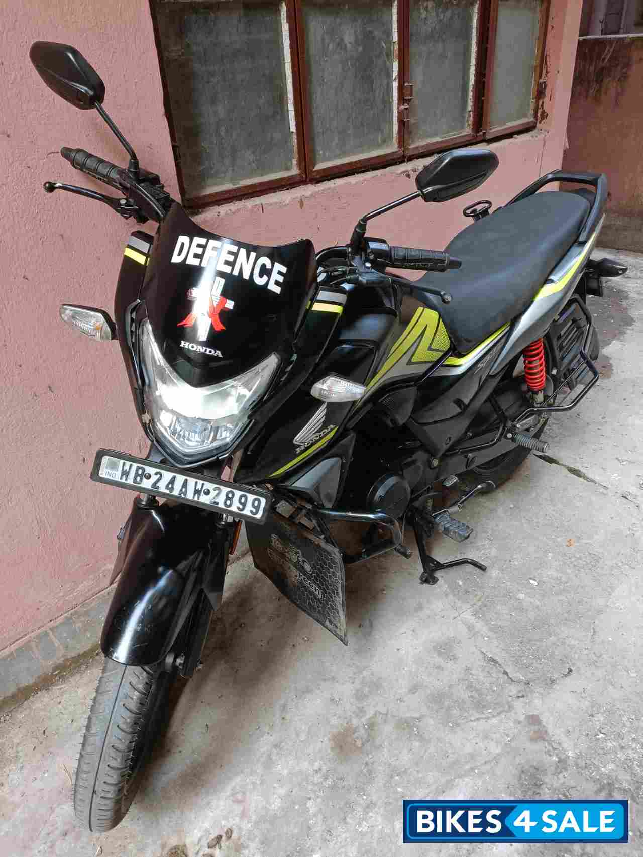 Black Honda SP 125 BSVI