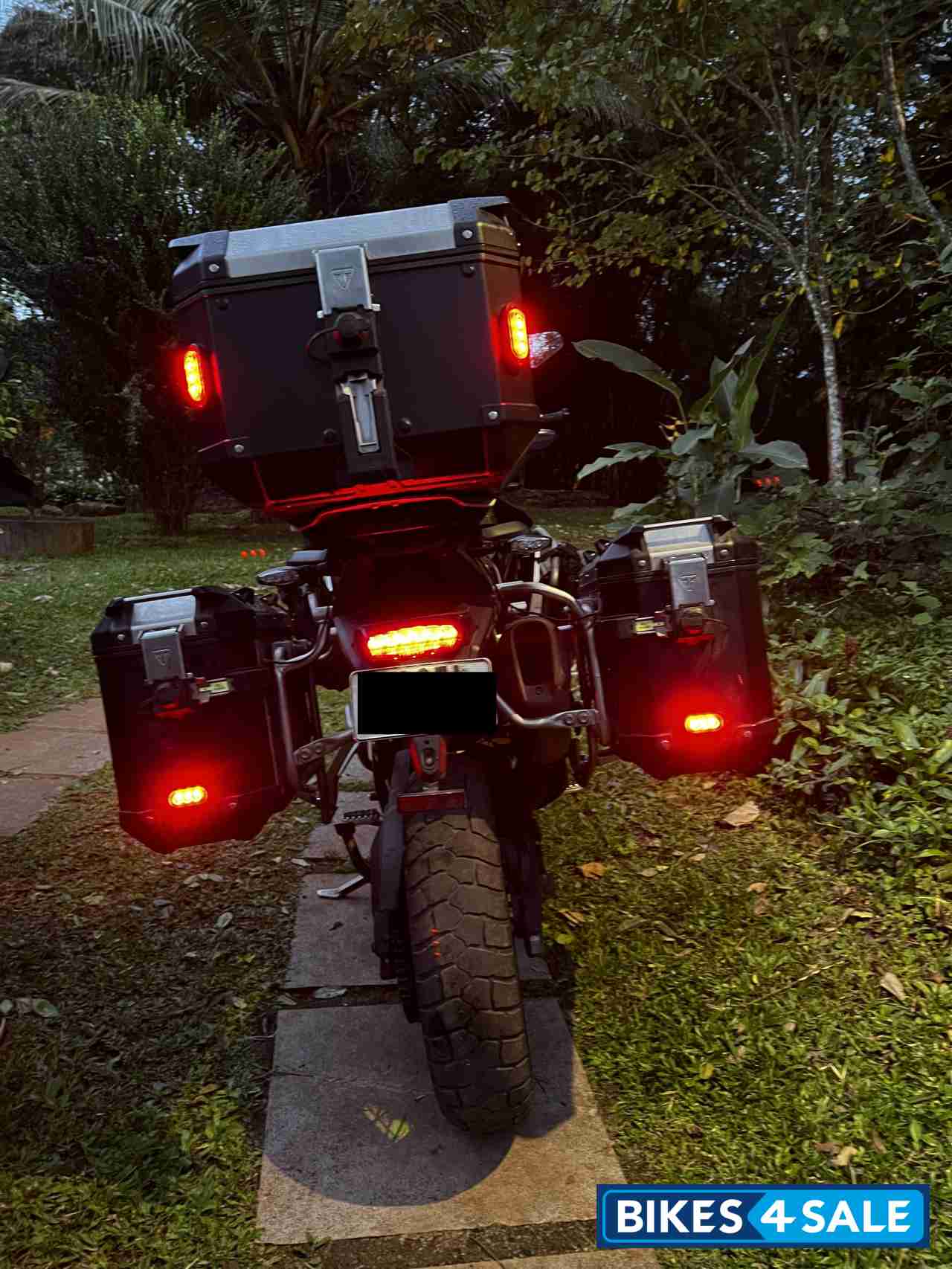 Sapphire Black Triumph Tiger 900 Rally Pro