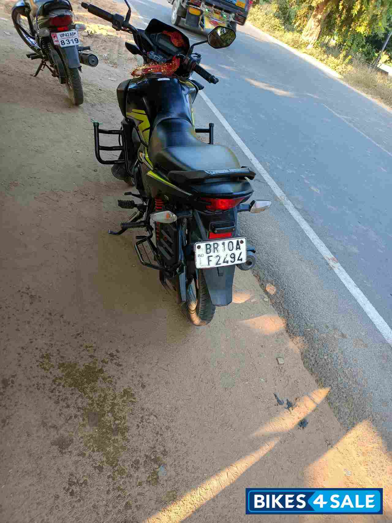 Black Green Honda SP 125 BSVI