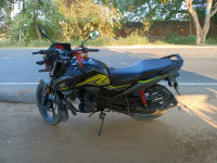 Black Green Honda SP 125 BSVI